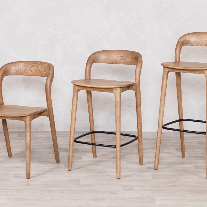 Holbeck Scandi Style Bar Stool Range