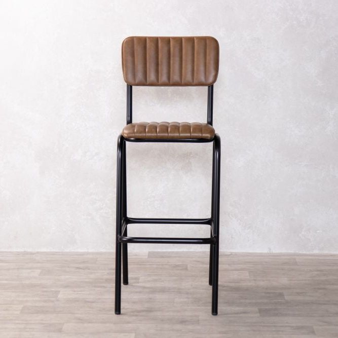 Arlington Leather Breakfast Bar Stools