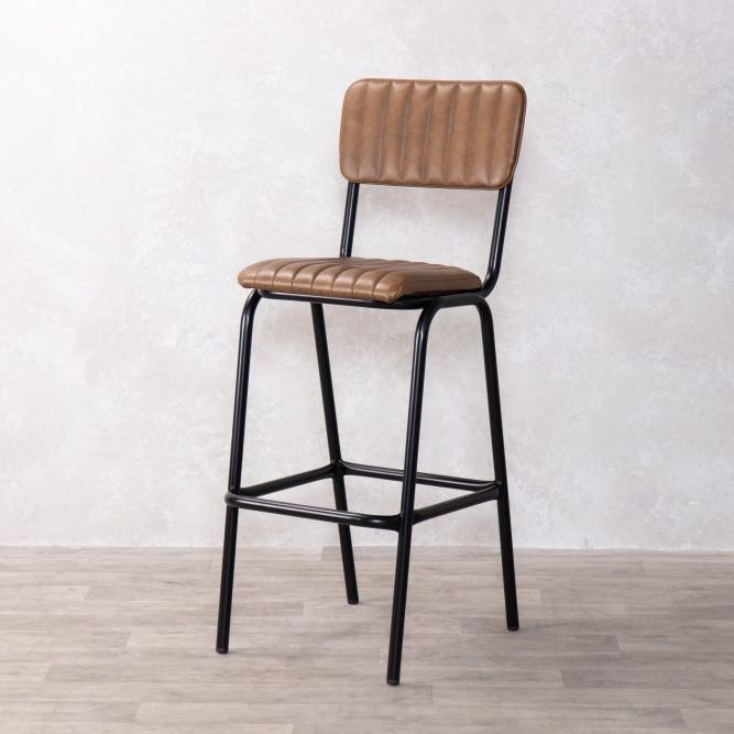 Arlington Leather Breakfast Bar Stools
