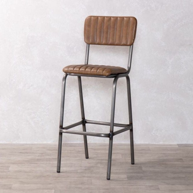Arlington Leather Breakfast Bar Stools