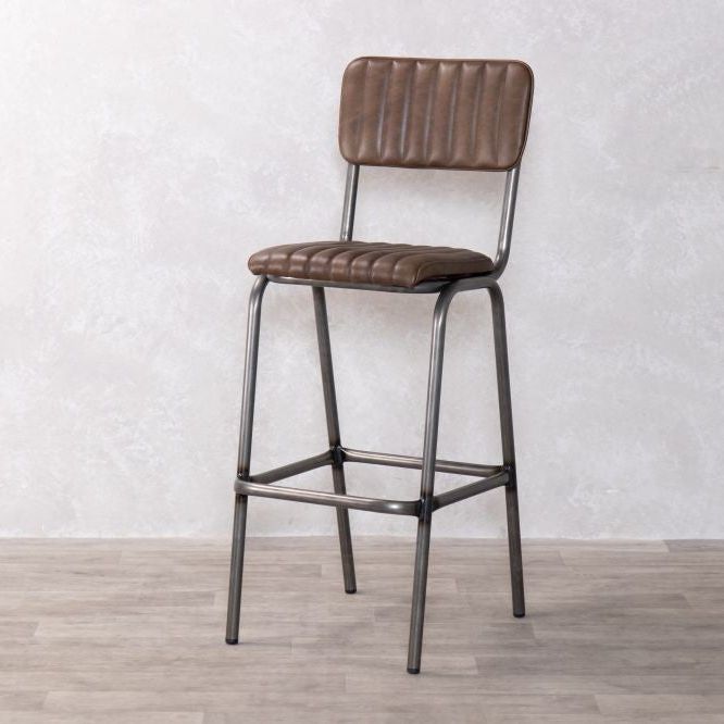 Arlington Leather Breakfast Bar Stools