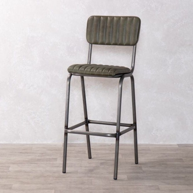 Arlington Leather Breakfast Bar Stools