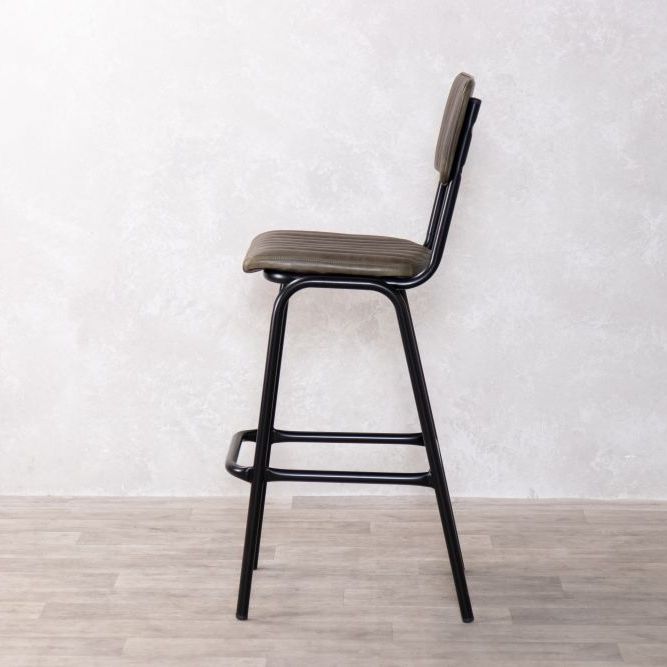 Arlington Leather Breakfast Bar Stools