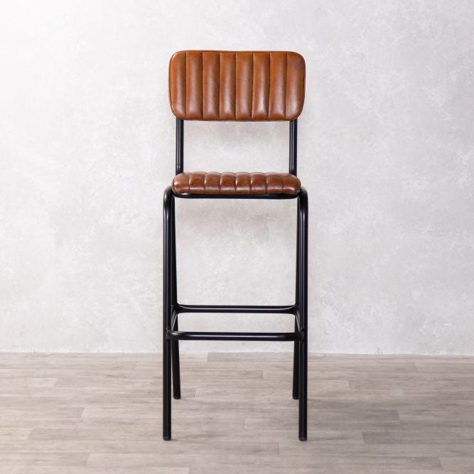 Arlington Leather Breakfast Bar Stools