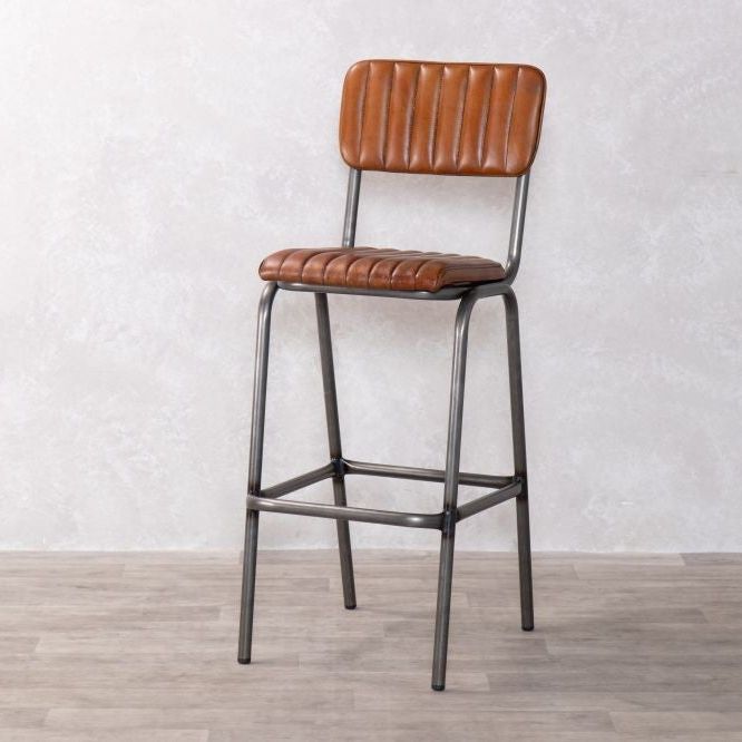 Arlington Leather Breakfast Bar Stools