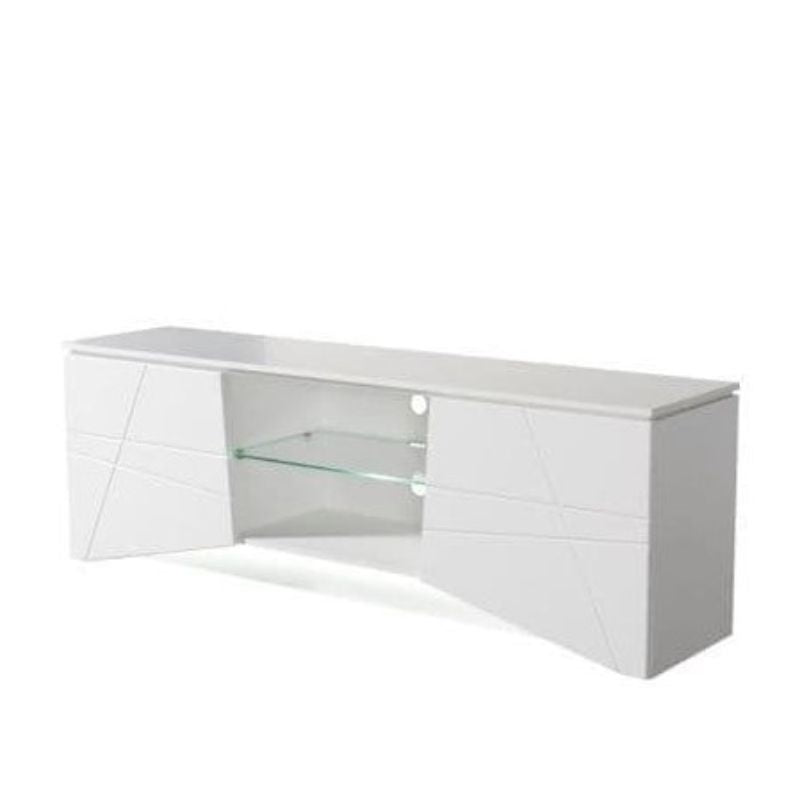 Aspen White Gloss TV Cabinet