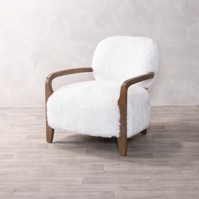 Aspen Long Faux Fur Armchair Range