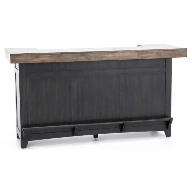Rustic Elegance Home Bar