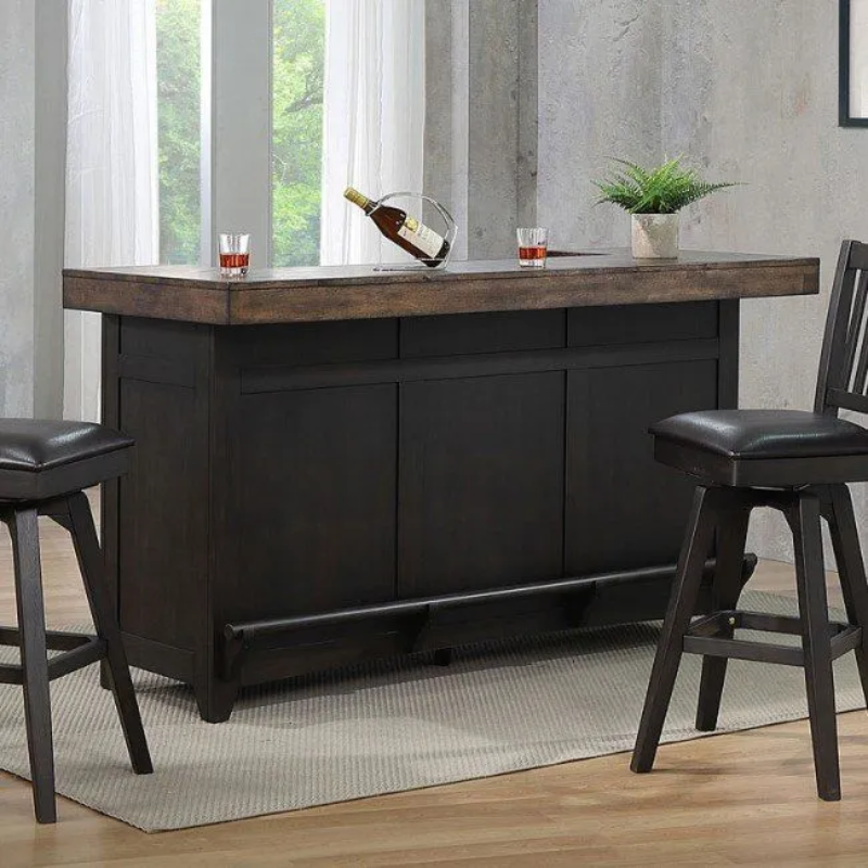 Rustic Elegance Home Bar