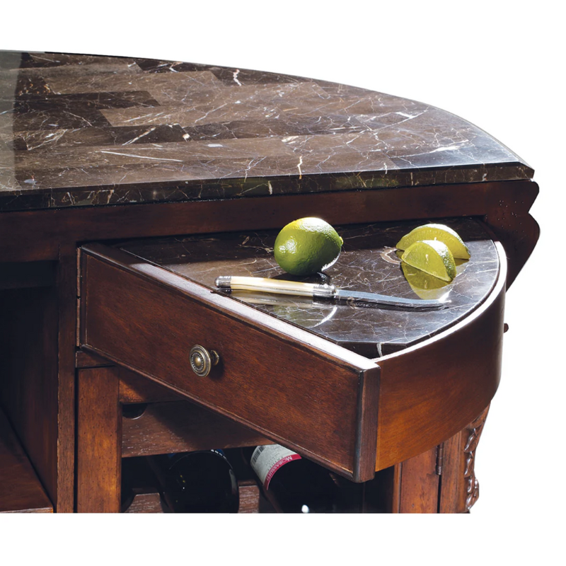 Grand Estates Marble-Top Bar