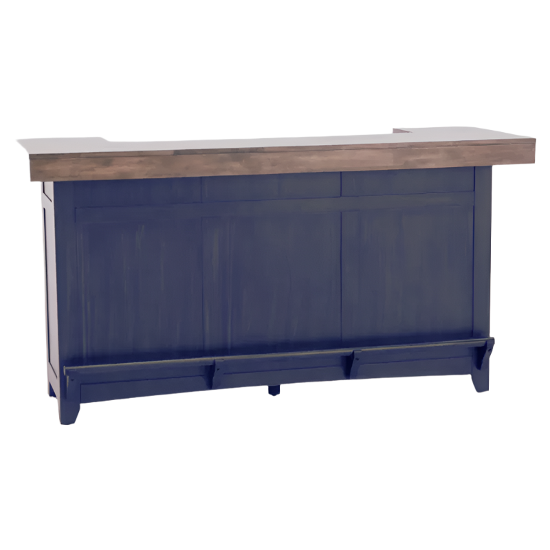 Rustic Elegance Home Bar