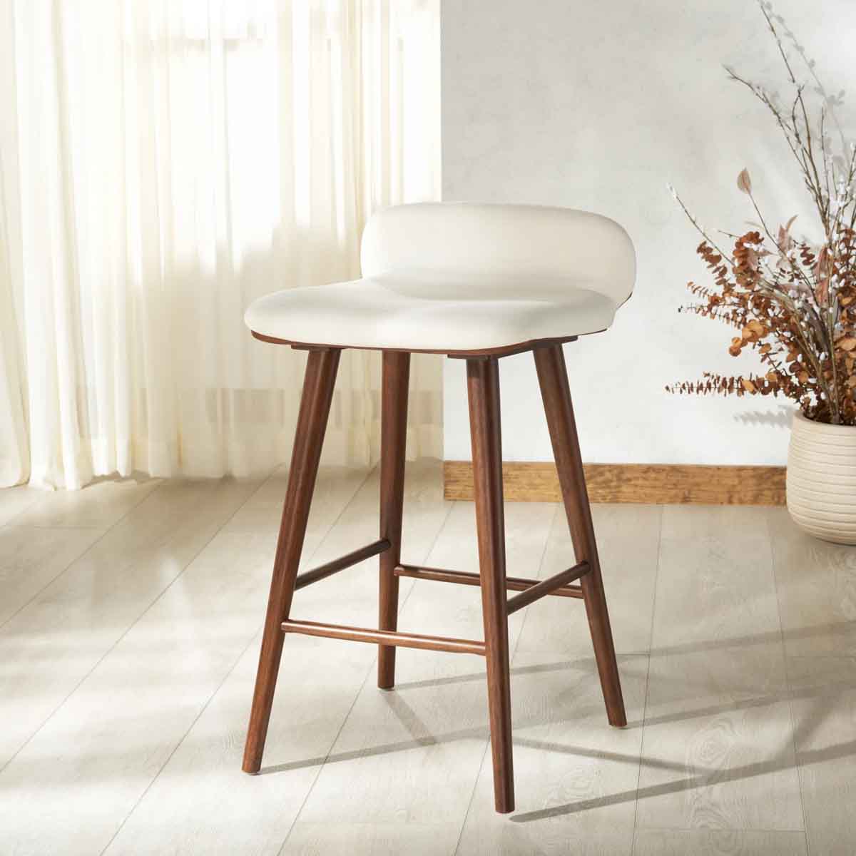 The Windsor Leather Barstool