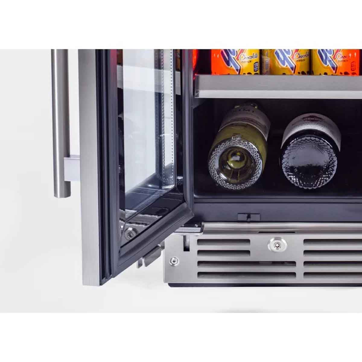 DualZone Beverage & Wine Cooler