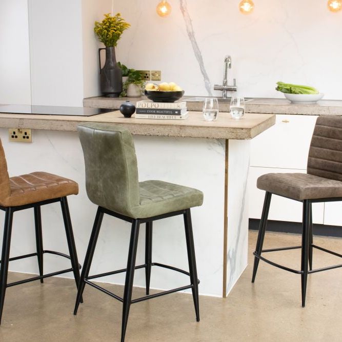 Genesis Leather Stool Range