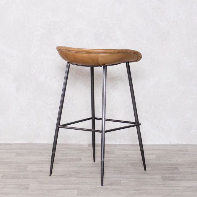 Malvern Leather Bar Stool Range
