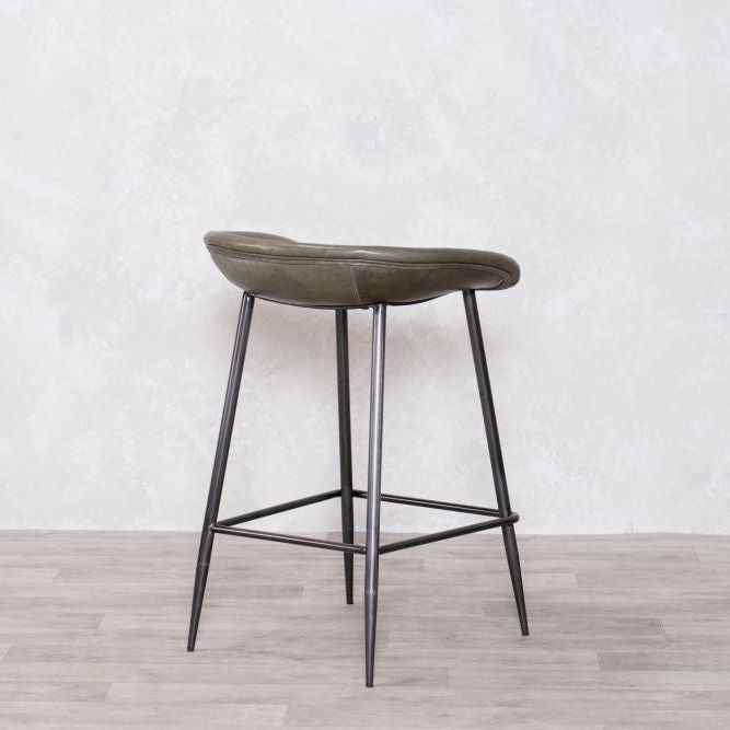 Malvern Leather Bar Stool Range