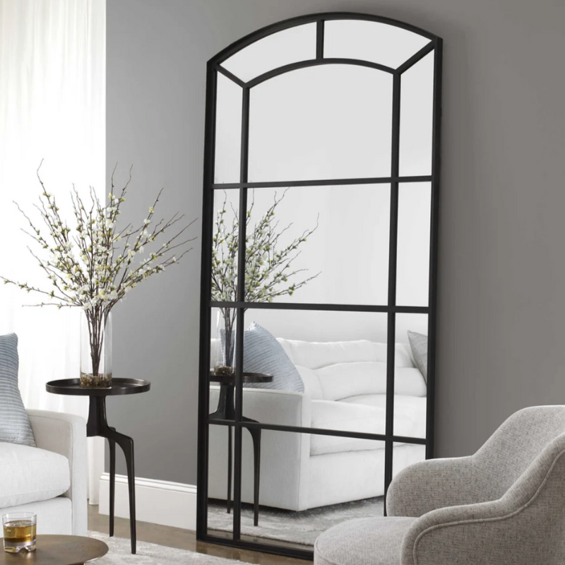 Grande Arch Windowpane Mirror