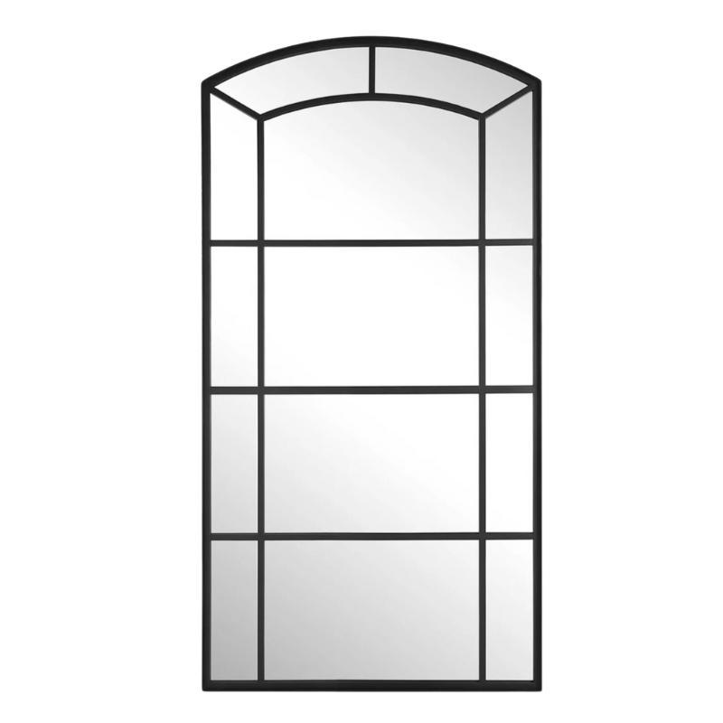 Grande Arch Windowpane Mirror