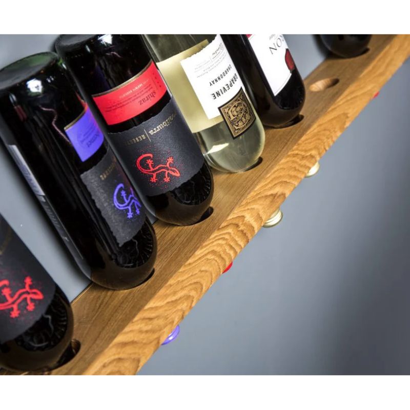 Oak Wine Rack