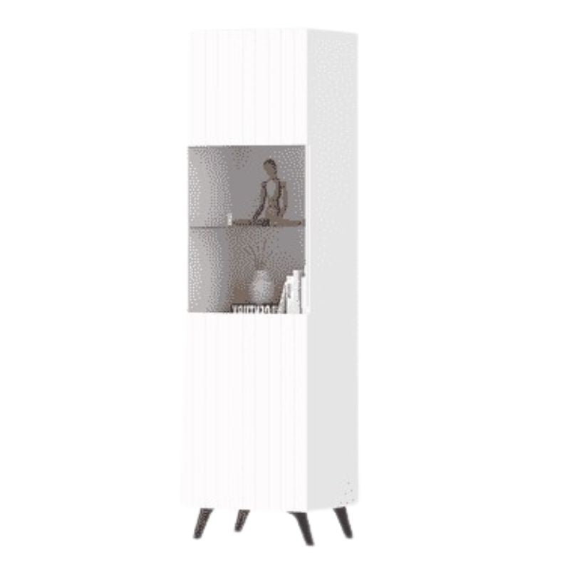 Oslo Matte White Drinks Display Cabinet