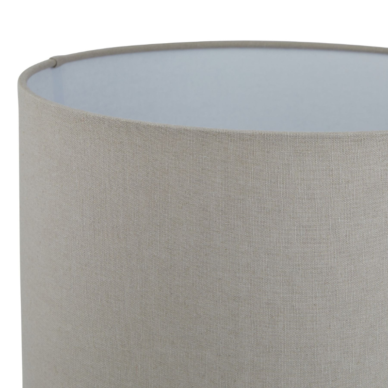 Siena Brown Table Lamp With Linen Shade