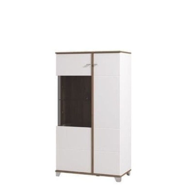 Siena White Gloss Drinks Cabinet