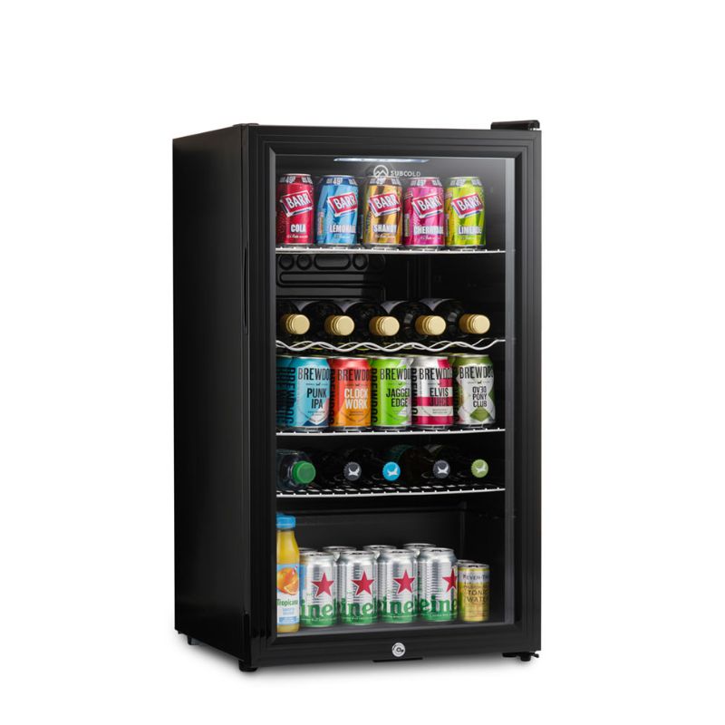 Subcold Super 85 LED Beer Fridge – Black