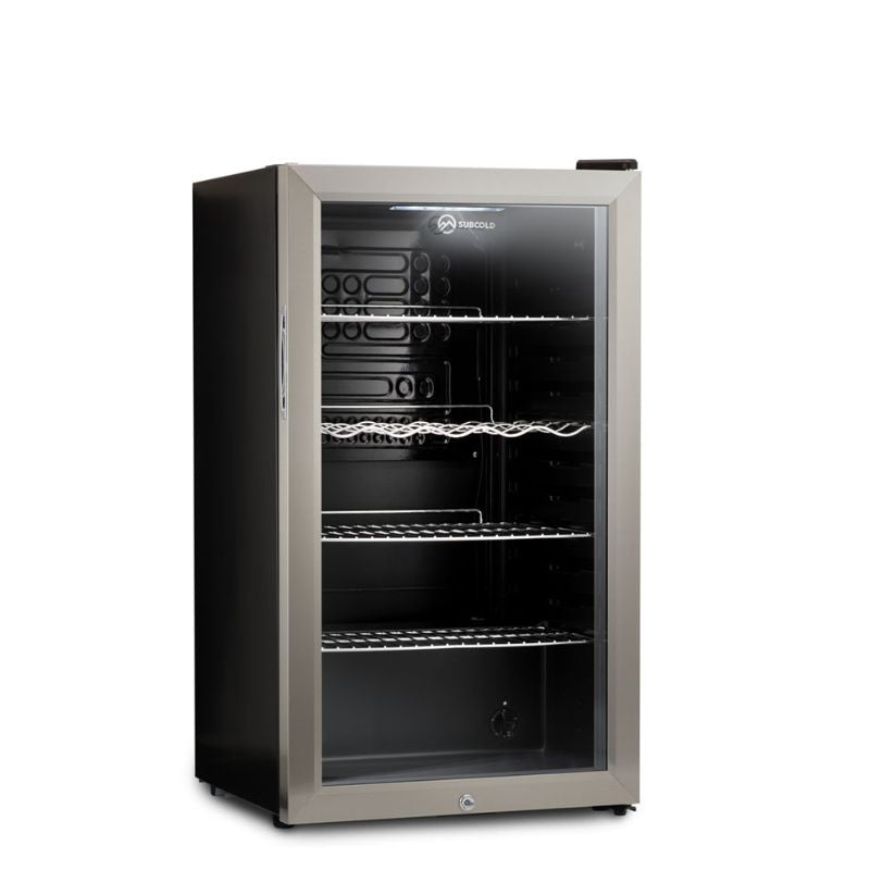 Subcold Super 85 LED Beer Fridge – Stainless Steel