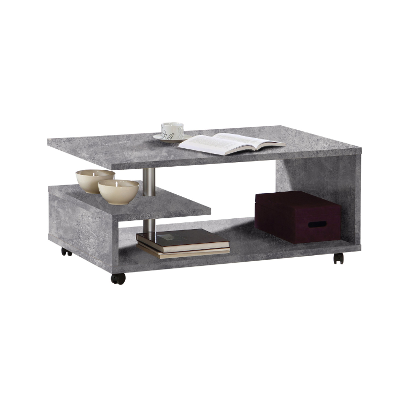 Bailey Coffee Table in Concrete Grey