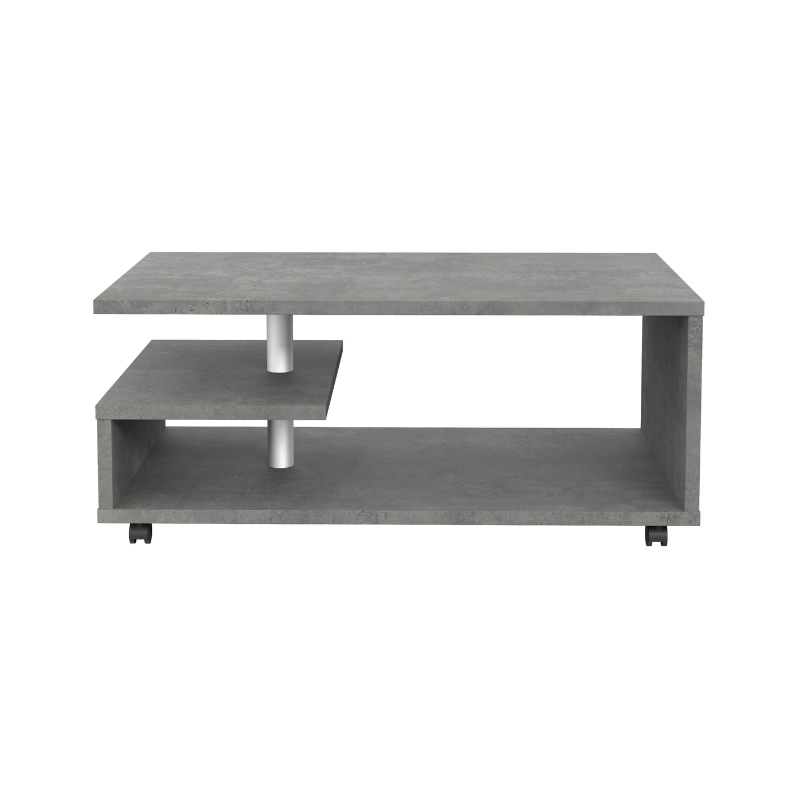 Bailey Coffee Table in Concrete Optic Dark Grey