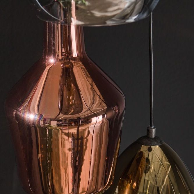 Layla Mixed Colour Hanging Pendant Light