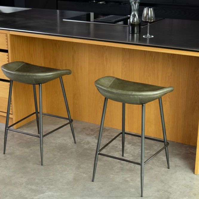 Malvern Leather Bar Stool Range