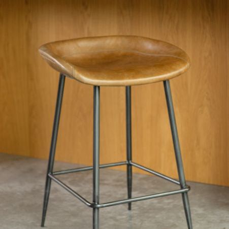 Malvern Leather Bar Stool Range