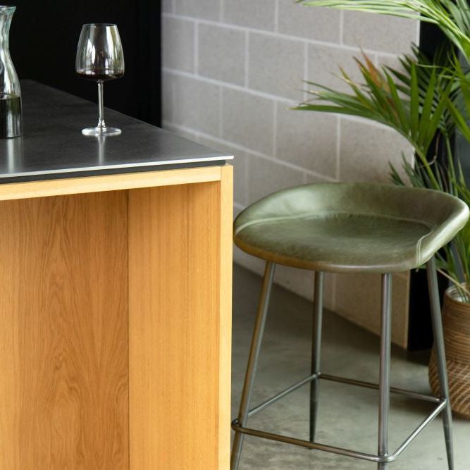Malvern Leather Bar Stool Range
