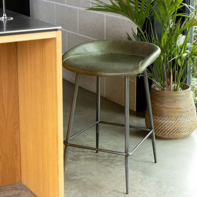 Malvern Leather Bar Stool Range