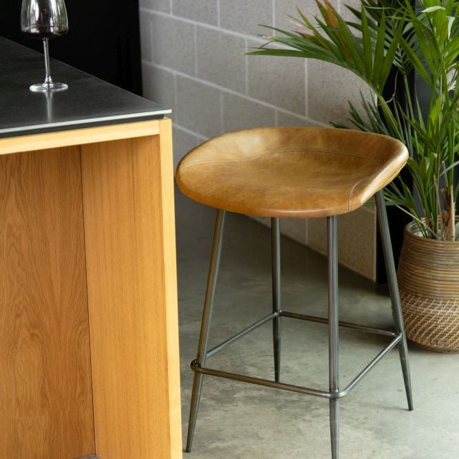 Malvern Leather Bar Stool Range