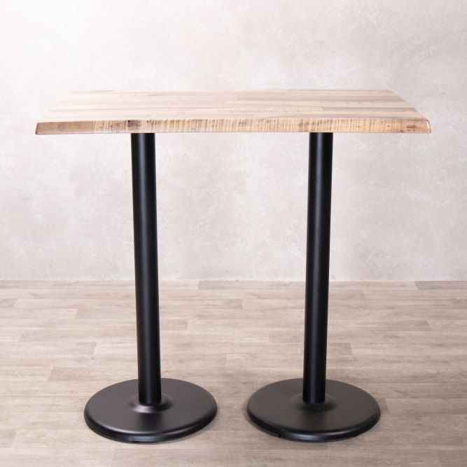 Rustic Maple Café Bar Table Range