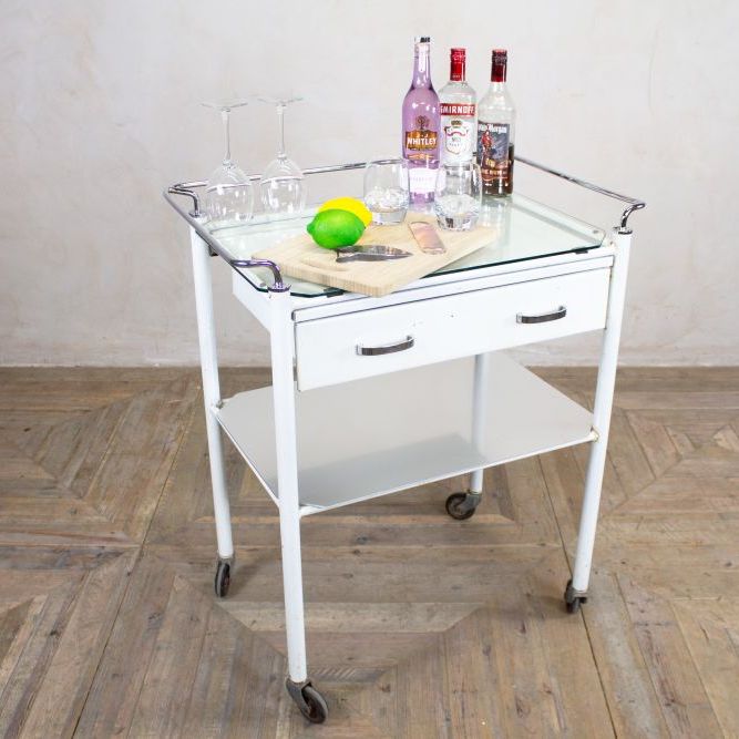 Vintage 1950s Drinks Trolley
