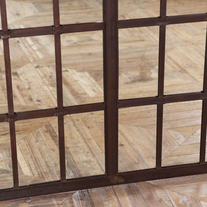 Vintage Window Frame Mirror