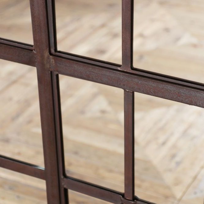Vintage Window Frame Mirror
