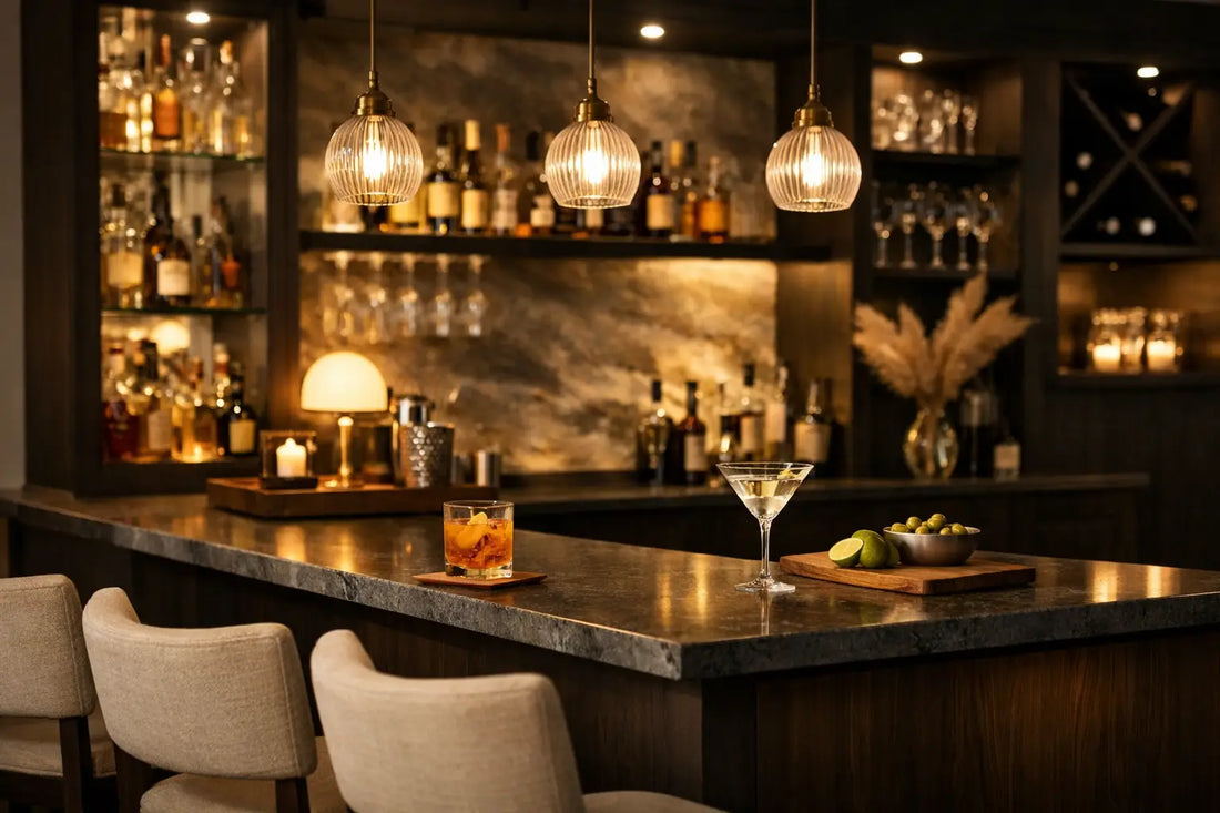 11 Best Home Bar Lighting Ideas
