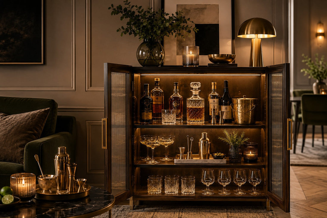 How to Style Drinks Cabinets Beautifully