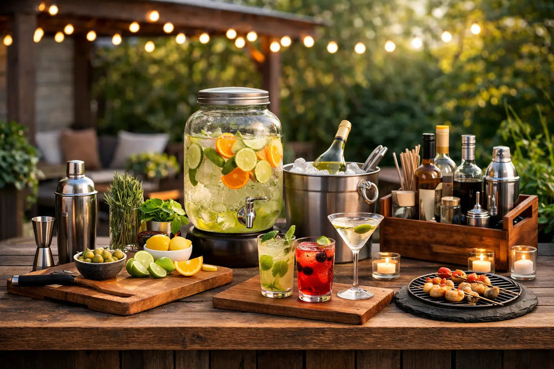 12 Best Garden Bar Accessories for Hosting
