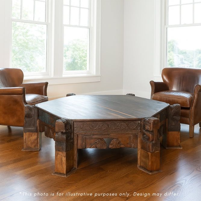 Extra Large Vintage Coffee Table