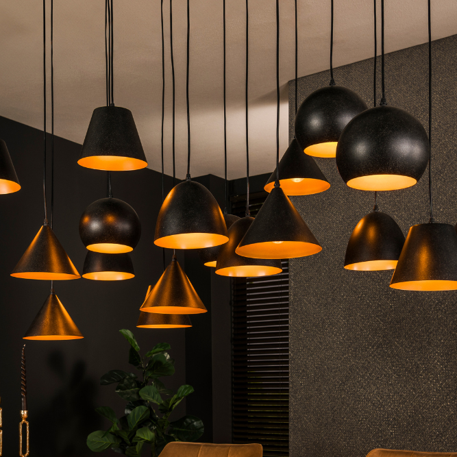 Alexa 18 String Pendant Light