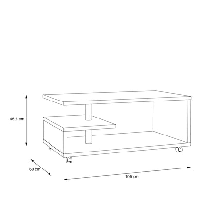 Bailey Coffee Table in Sonoma Oak