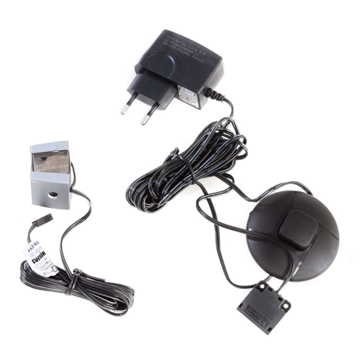 Celesto 2 Door Display Cabinet Inc 2 Lights in White/Oak