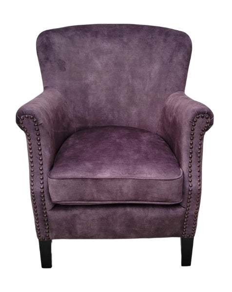 Cromarty Armchair in Vintage Charcoal* 63