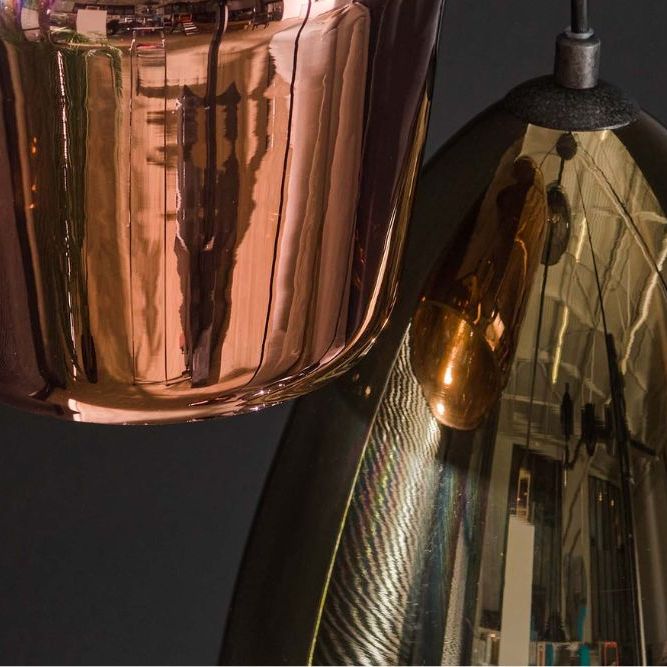 Layla Mixed Colour Hanging Pendant Light