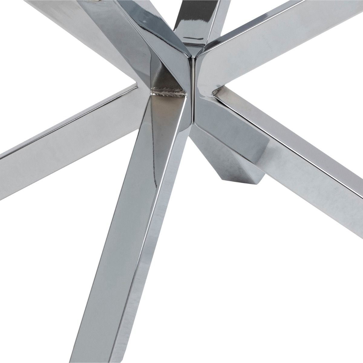 Heaven Round Coffee Table with Glass Top 82-40cm